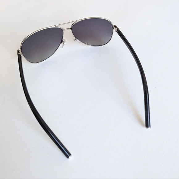 Marc Jacobs Marc 71/s 084j Hd Aviator Sunglasses Black Silver, Hardcover Case - Picture 2 of 14